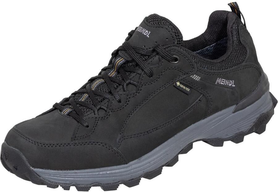 Meindl Freizeitschuh Toledo GTX Gr.9 schwarz Nubukleder Velourleder Gore