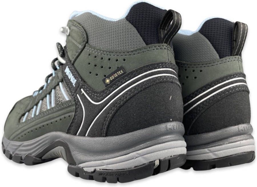 Meindl Journey Lady Mid Gore-Tex Wandelschoen Dames waterdichte mid wandelschoenen Anthrazit Azur - Foto 3