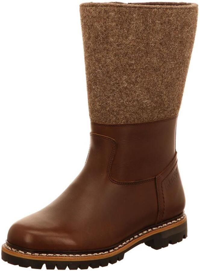 Meindl Winter Leren en Vilt Herenlaarzen Brown Heren