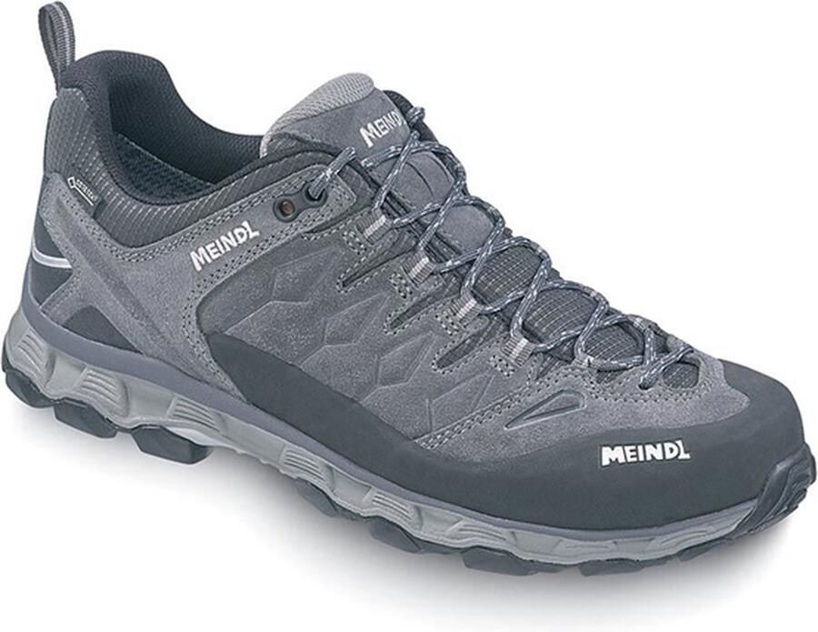 Meindl Lite Trail Gtx Heren Lage Wandelschoen Grau Graphit