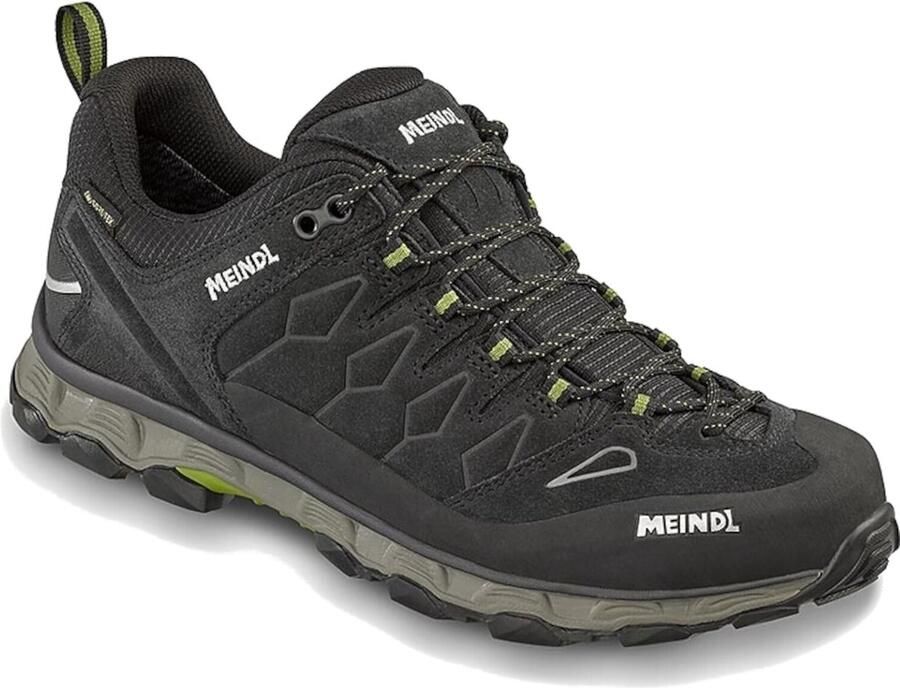 Meindl Lite Trail GTX Wandelschoen Heren waterdichte lage wandelschoenen Noir Gelb