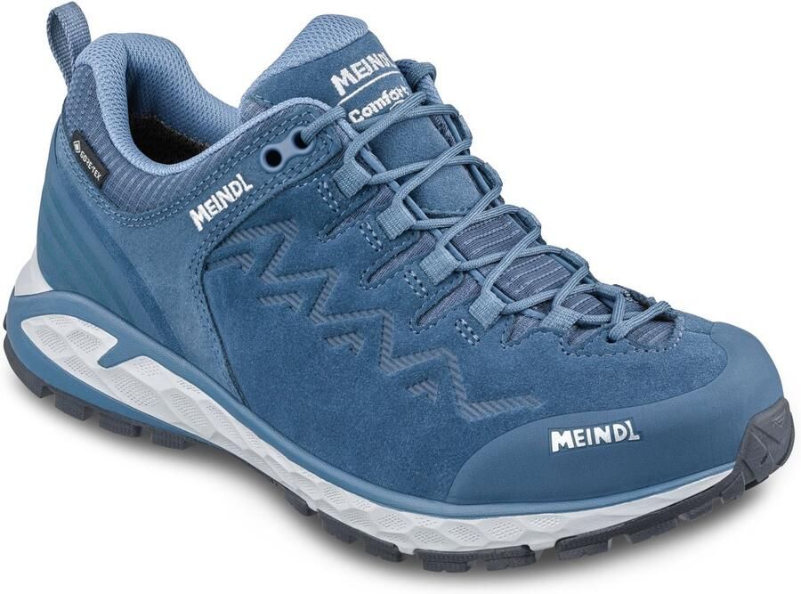 Meindl Messina Walker Lady GTX Wandelschoen Dames Comfort Fit Laag Blauw