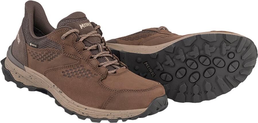 Meindl Padua GTX Wandelschoen Heren waterdichte lage wandelschoenen dunkelbraun