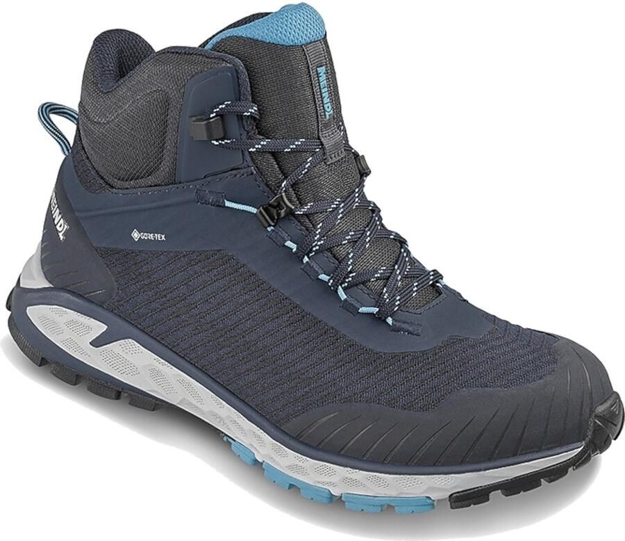 Meindl Power Walker Lady 4.2 Mid Gore-Tex Comfort Fit Wandelschoen Dames Blauw