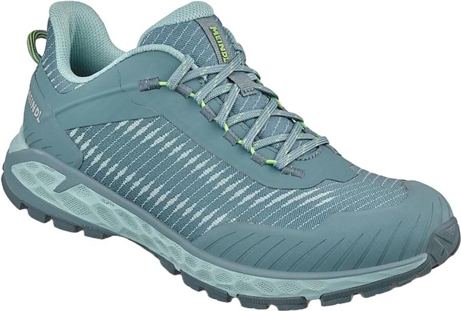 Meindl POWER WALKER LADY 4.2 CLIMA V (97) 7 5 Dames waterdichte lage wandelschoenen Eisgrau Lemon