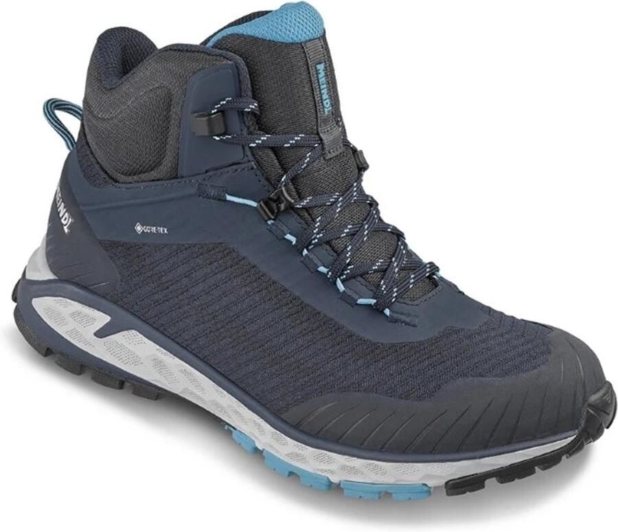 Meindl Power Walker Lady 4.2 Mid Hoge Wandelschoen Dames Nachtblau Azur
