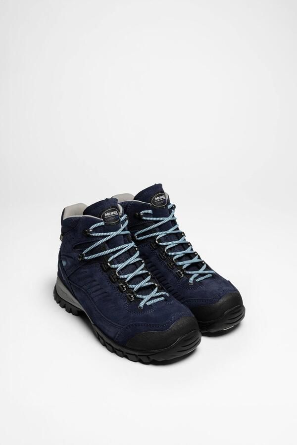 Meindl Salo Lady Mid GTX Wandelschoen Dames Half hoog Comfort Fit Blauw - Foto 3