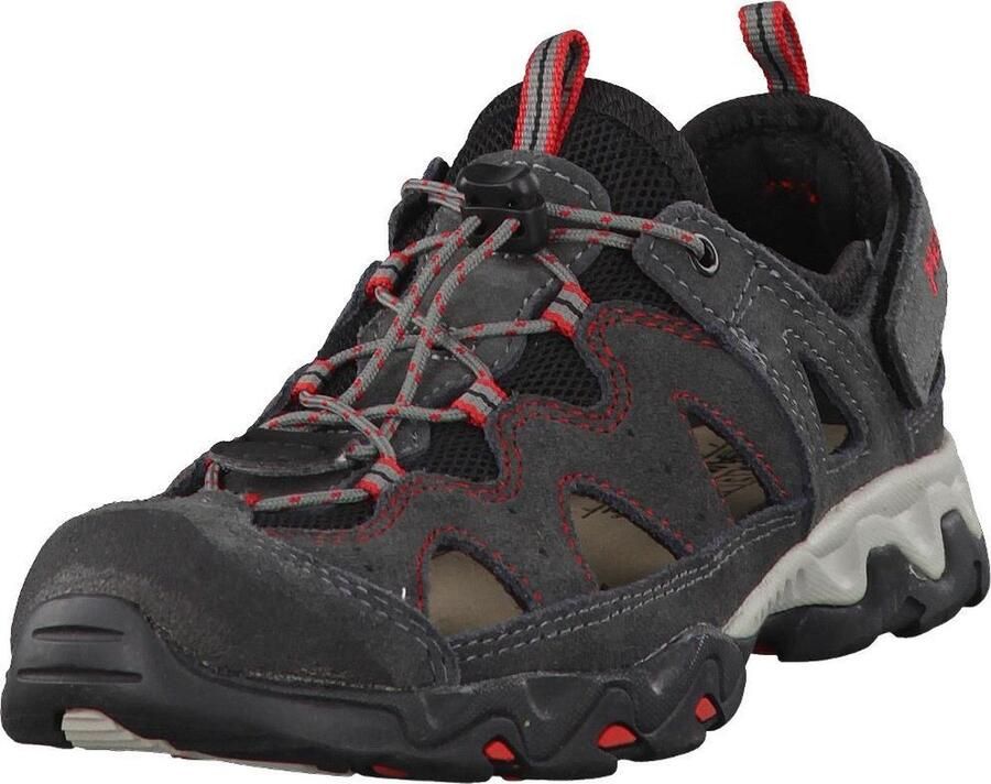 Meindl Sportschoenen Anthrazit Rot