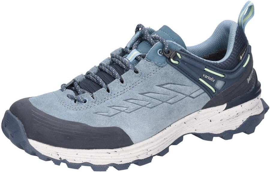 Meindl dames veterschoenen turquoise