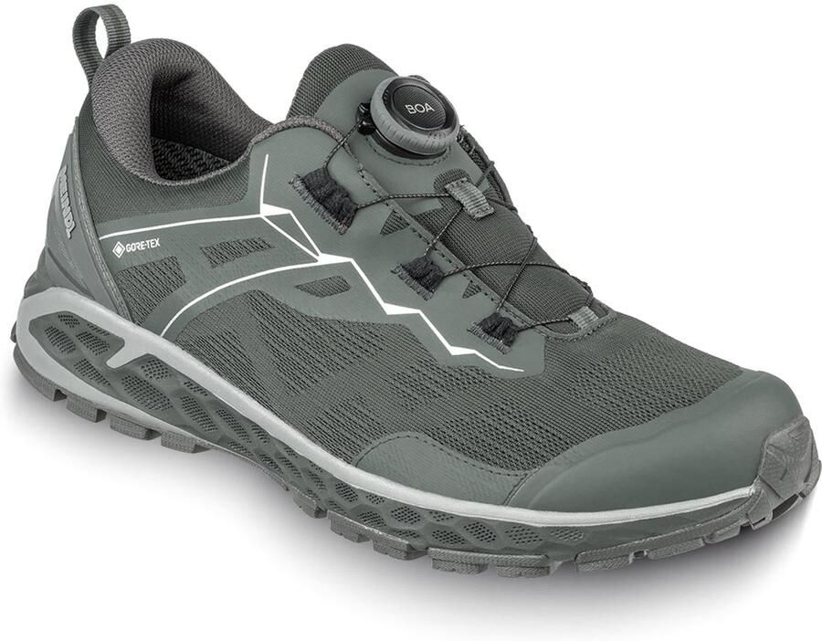 Meindl Power Walker 3.5 (Boa) 02 oliv silber Schoenen Wandelschoenen Lage schoenen
