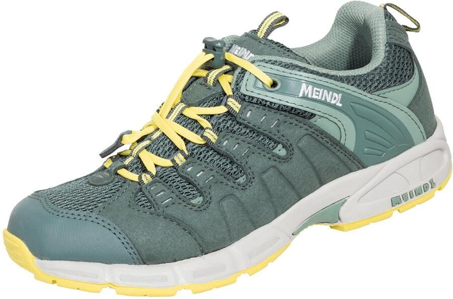 Meindl wandelschoenen Reageer Junior olijf geel