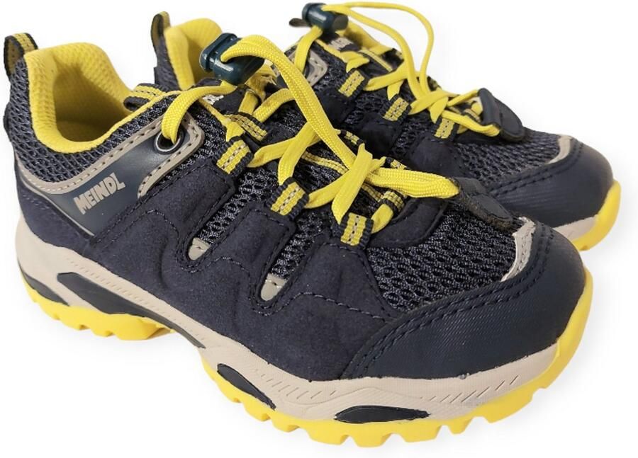 Meindl Wandelschoen Salto Junior 2133 49 Marine Blauw Geel