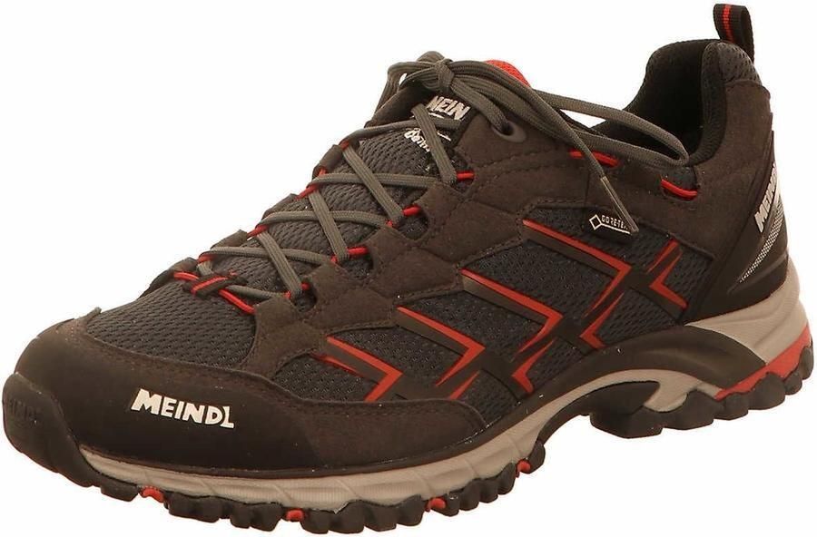 Meindl Activo GTX Wandelschoen Heren waterdichte lage wandelschoenen Anthrazit Ozean