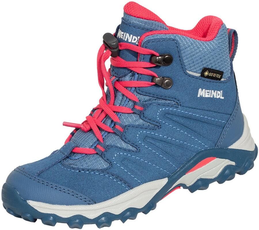 Meindl Wanderschuhe Arigo Junior Mid GTX blau pink