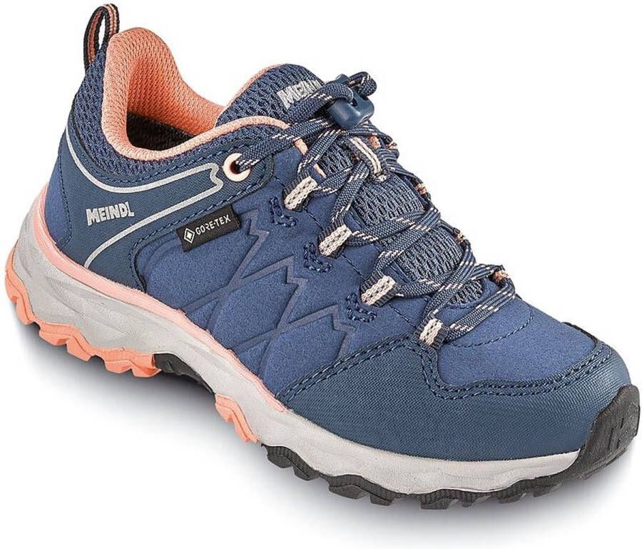 Meindl Ontario Junior Gtx Kinder Lage Wandelschoen Navy Rot