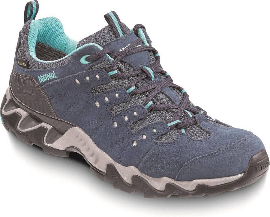 Meindl Portland Lady Gore-Tex Wandelschoen Dames waterdichte lage wandelschoenen Marine Türkis