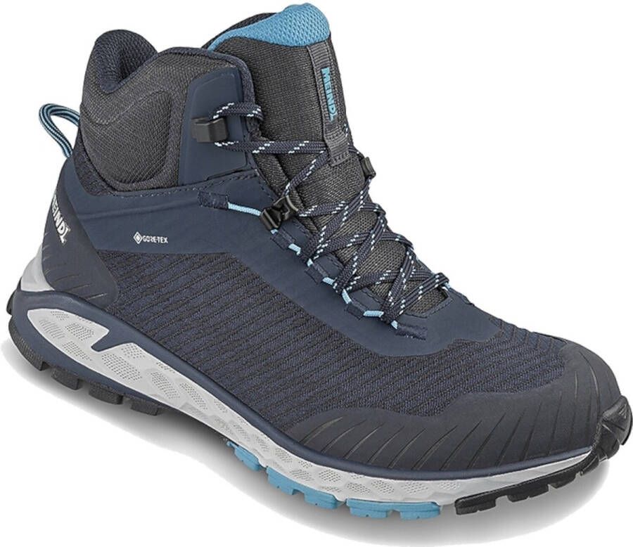 Meindl Power Walker Lady 4.2 Mid Gore-Tex Comfort Fit Wandelschoen Dames Blauw