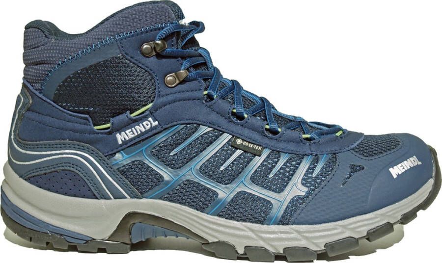 Meindl QUEBEC MID GTX 5558-49 Blauwe Heren Halfhoog Wandelschoen A-B Categorie