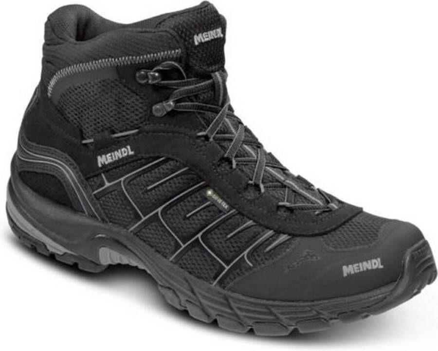 meindl Quebec Mid GTX Wandelschoen Zwart Zilver Heren