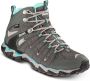 Meindl Respond Lady Mid II GTX Wandelschoenen Dames Anthracite Turquoise - Thumbnail 6