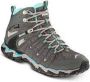 Meindl Respond Lady Mid II GTX Wandelschoenen Dames Anthracite Turquoise - Thumbnail 1