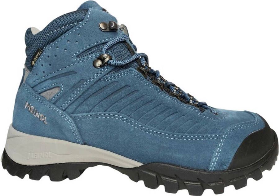 Meindl Salo Lady Mid Gtx Dames Hoge Wandelschoen Jeans Hellgrau