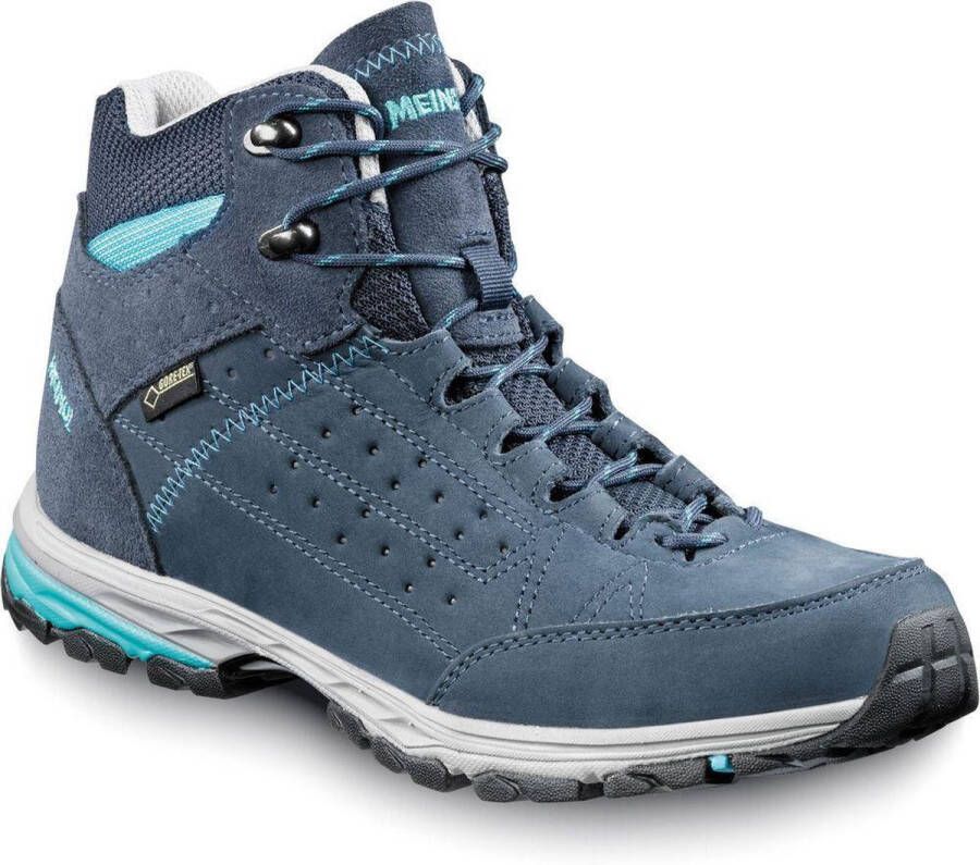 Meindl Durban Mid GTX Wandelschoenen Dames Donkerblauw Petrol