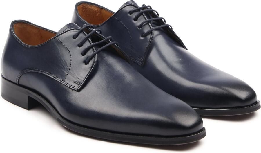 Melik Schoen Derby Marizo Donkerblauw (navy) Heren Nette schoen - Foto 4