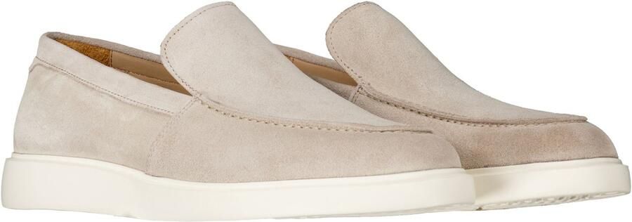 Melik Schoenen Lichtgrijs Tulip Loafers Lichtgrijs