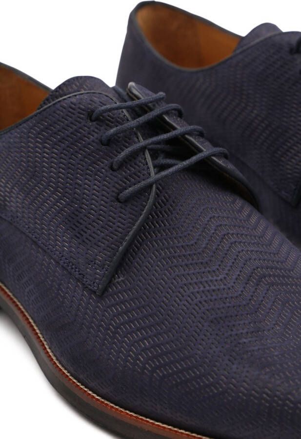 Melik Schoen Derby Canad Navy Heren Nette schoenen