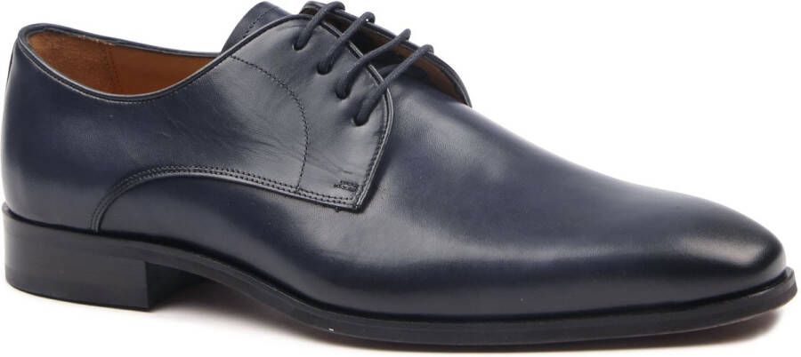 Melik Schoen Derby Marizo Navy Heren Nette schoenen