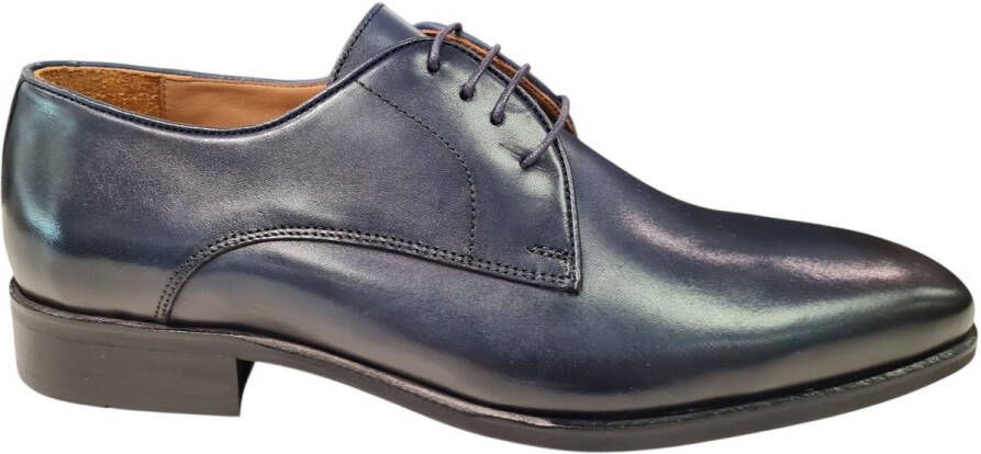 Melik Schoen Derby Marizo Navy Heren Nette schoenen
