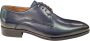 Melik Schoen Derby Marizo Navy Heren Nette schoenen - Thumbnail 1