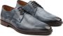Melik Schoen Derby Monoti Print Blauw Heren Nette schoenen - Thumbnail 1