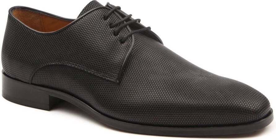 Melik Schoen Derby Wannio Zwart Heren Nette schoenen