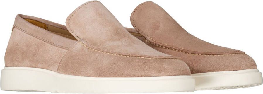 Melik Schoenen Beige Tulip Loafers Beige