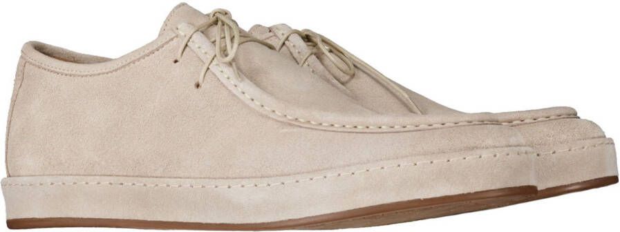 Melik Schoenen Lichtgrijs Oak Veterschoenen Lichtgrijs