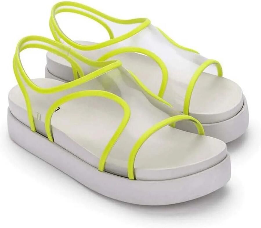 Melissa Bikini Platform Sandalen Wit Vrouw