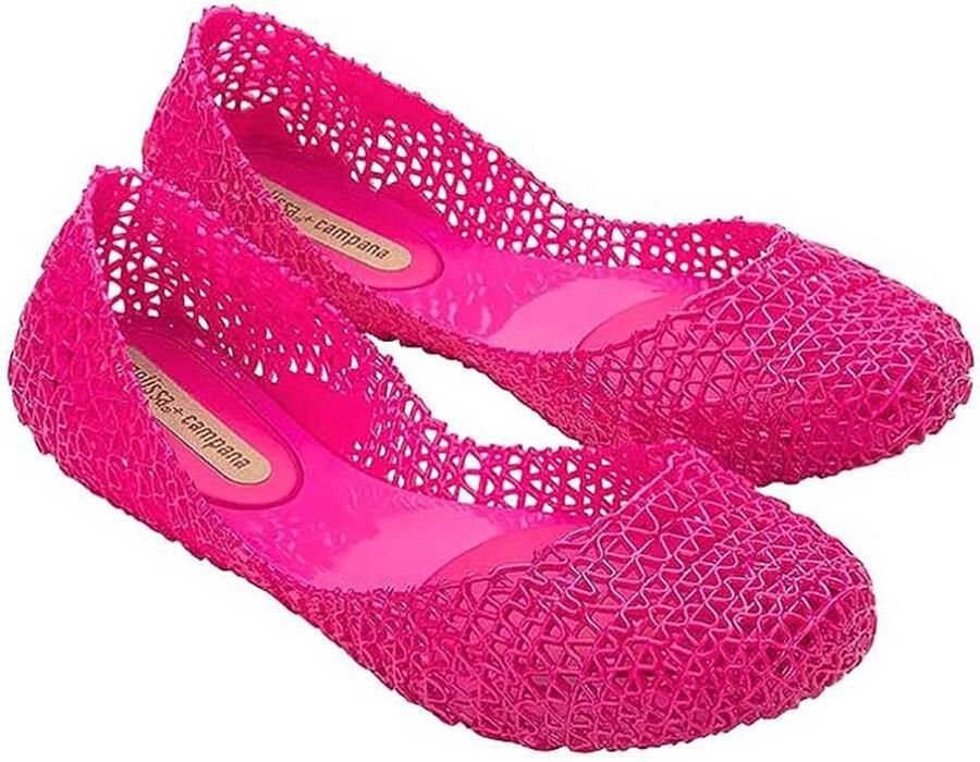 Melissa Wind-geïnspireerde Ballerina Schoenen Pink Dames