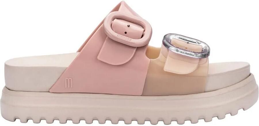 Melissa Cozy Platform Slippers Roze