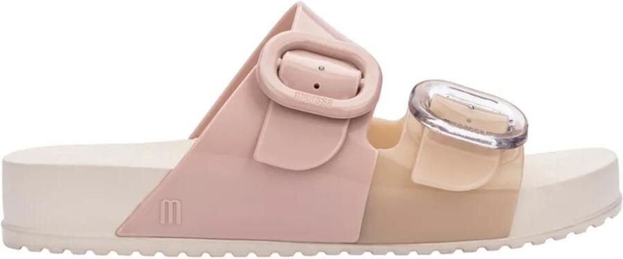Melissa Cozy Slide Sandalen Beige Roze Vrouw