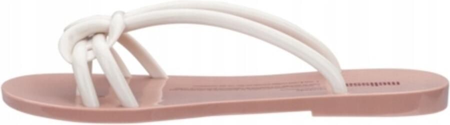 Melissa Dames Instapsandalen Wit Roze Synthetisch