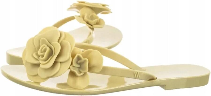 Melissa Harmonic Petals Dames Slippers Groen