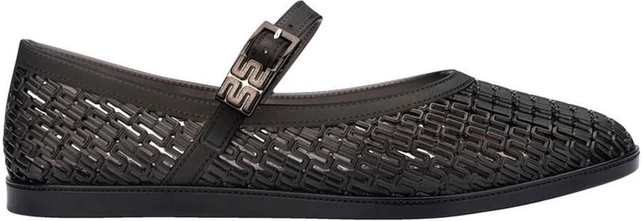 Melissa Ballerina's Harper Fem Clear Black