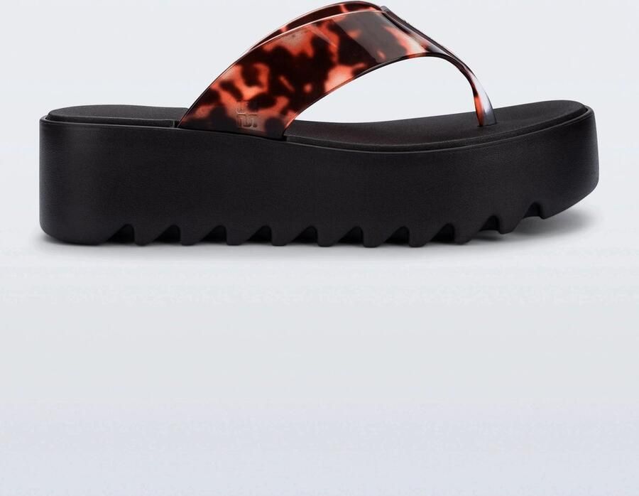 Melissa Platform Slippers AD Turtle Zwart