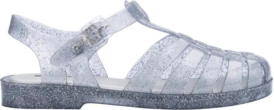 Melissa Possession Shiny Gelei Sandalen Blauw Grijs