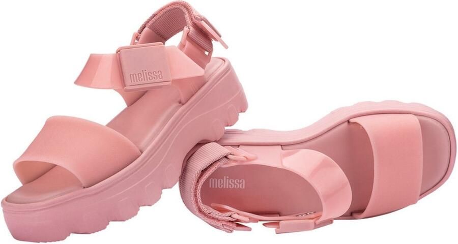 Melissa Roze Flatform Sandalen Kick Off AD Pink Dames
