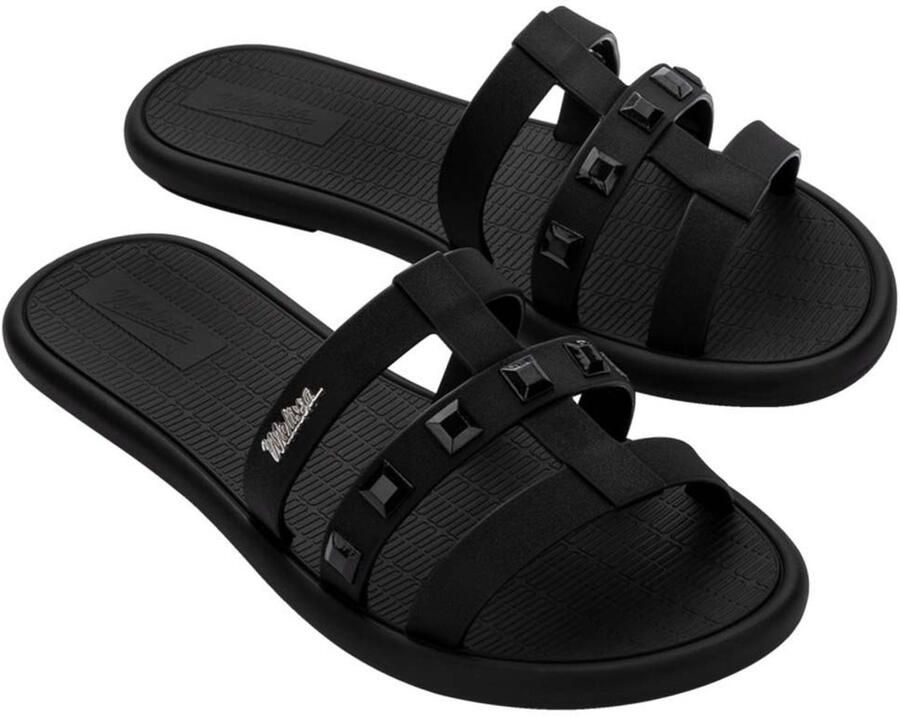 Melissa Sun Atlantis Slippers Zwart Vrouw