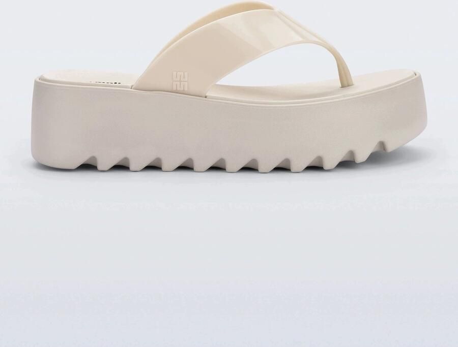 Melissa Thong Platform AD Beige Dames Slippers