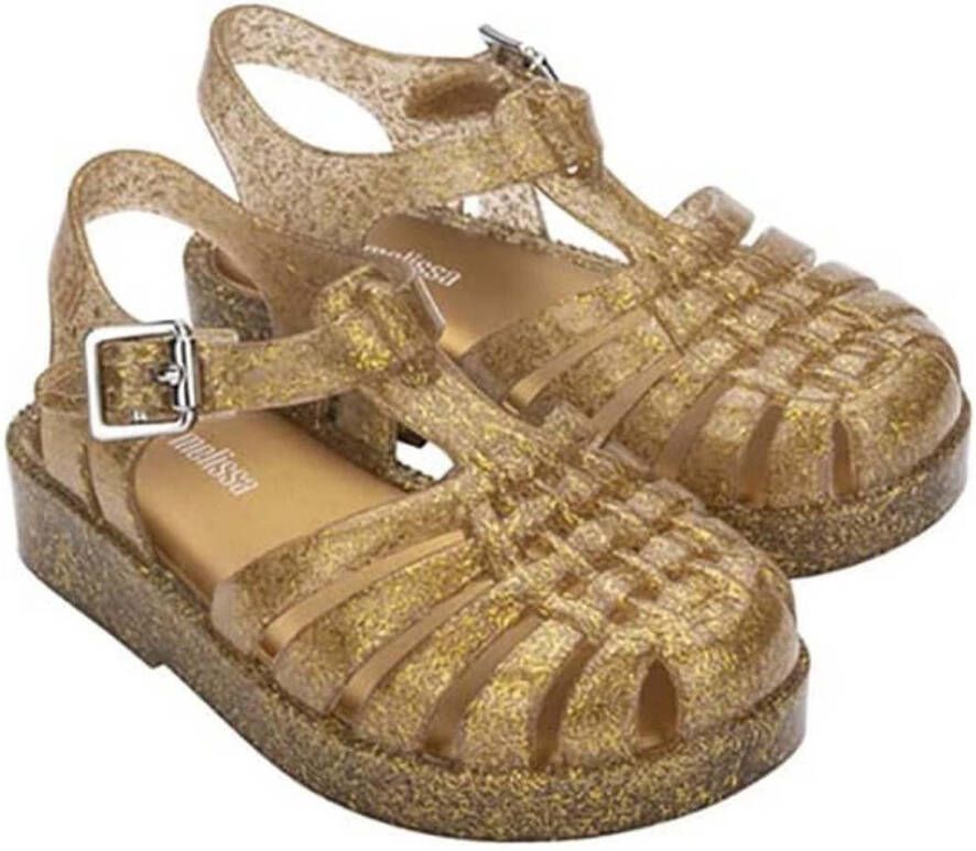 Melissa Mini Possession Sandalen Goud Meisjes